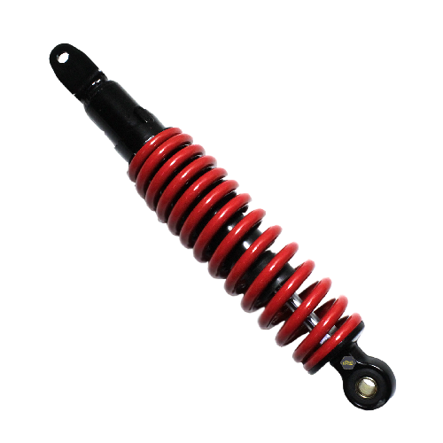 [E8-1018] Amortiguador trasero. Resorte color rojo