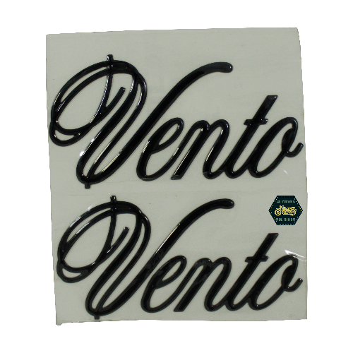 [I8-1006] Calcomania "VENTO" Negra