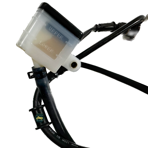 [B3-1013] Sistema de freno trasero completo (Calipper trasero, manguera, bomba de freno, depósito de líquido de frenos)