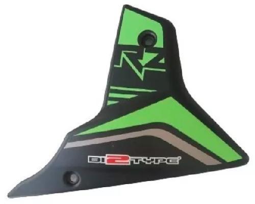 [A9-1169] Cubierta decorativa derecha bajomotor (sticker verde)