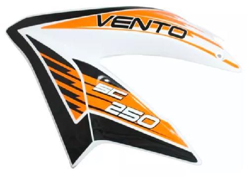 [B10600-2] cubierta protectora (Izq), tanque de combustible (blanco/naranja)