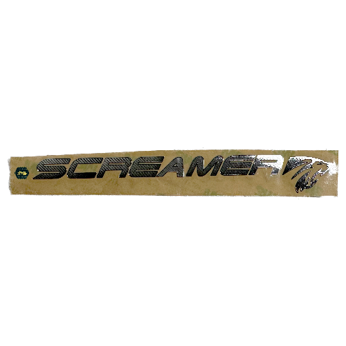 [I8-1065] Emblema De Metal screamer Para Tanque