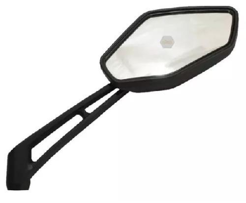 [D5-1011] Espejo/retrovisor derecho. Color negro. Cuerda XXXX. Figura/forma triangular