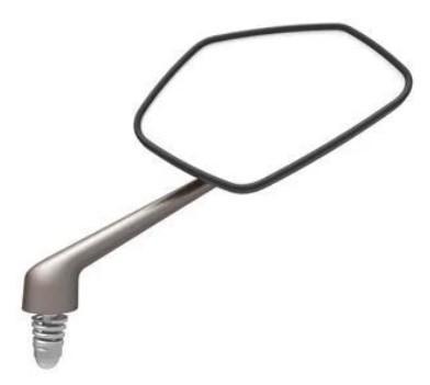 [D5-1025] Espejo retrovisor derecho