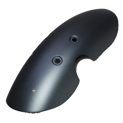 Lodera/salpicadera delantera, material plastico, color gris mate