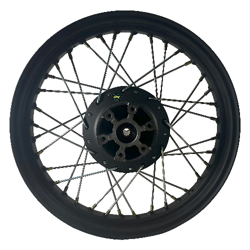 [E2-1076] KD250?V ruedas traseras negra mate?3,00×17?