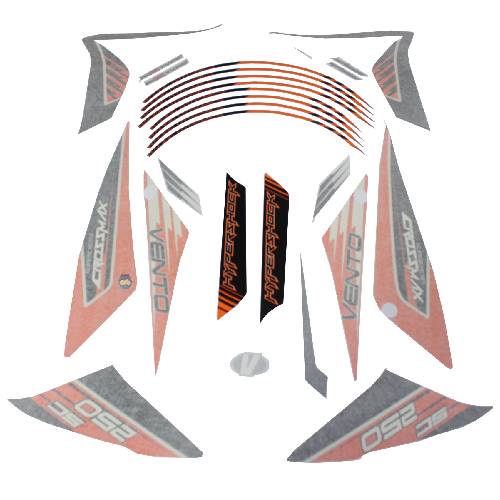 [I8-1017] Kit de stickers (naranja?