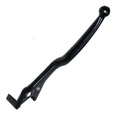 Manija derecha (freno delantero) color negro gloss