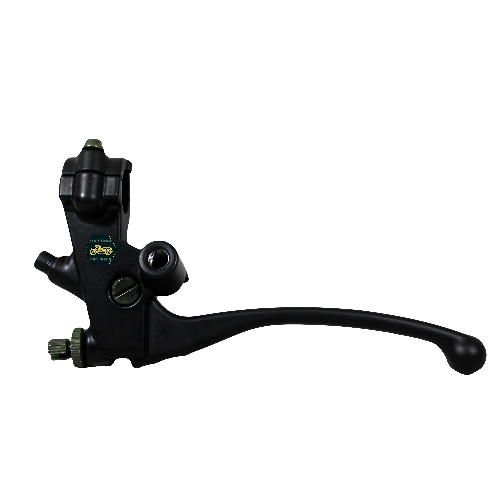 [A0-1031] Manija izquierda (clutch/embrague) con soporte e interruptor/sensor. Color negro