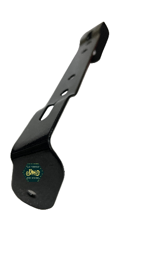 [A4-1012] Porta placas, color negro gloss, material metal