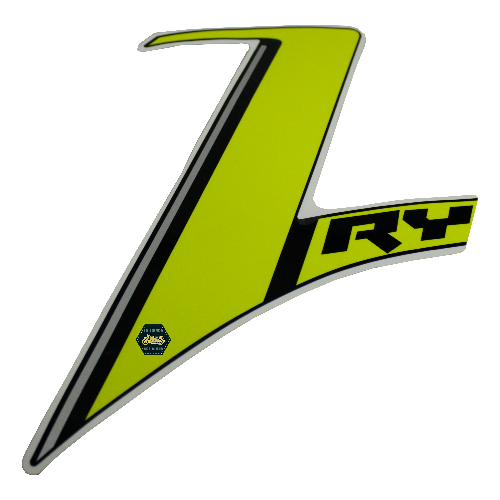[I8-1053] Sticker Trasero Izquierdo Del Tanque De Combustible