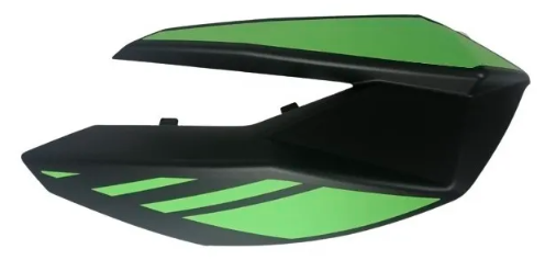 [4040300-390022] TORNADO, tapa frontal delantera negra izquierda (adhesivo verde)