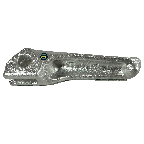 [1274100-112003] ZT250-S Pedal delantero derecho de segunda generación (blanco plateado)