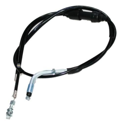Cable/chicote de acelerador tipo doble. Con curva superior. Largo del cable XXXX y largo de chicote XXXX