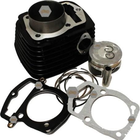Kit de cilindro para cadena de distribucion color negro (incluye, anillos, cilindro, 2 juntas, perno, piston y seguros)