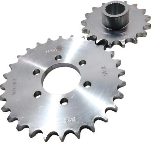 Sprocket trasero y delantero 14 Dientes y 28 Dientes Paso 535