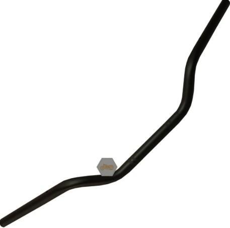 Manillar/manubrio/volante completo, color negro mate
