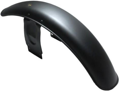 Guardabarros/lodera/salpicadera delantera, material metal, color negro mate