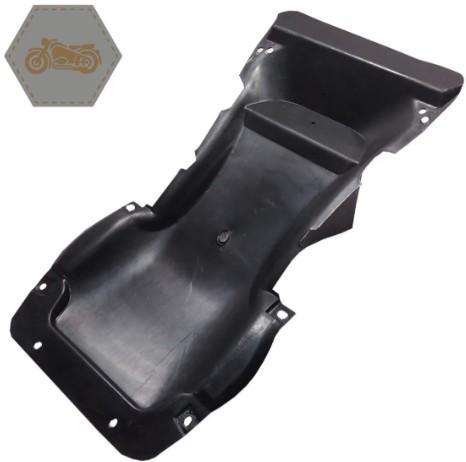 [F0-1006] Guardabarros/lodera/salpicadera trasera "B", material plastico, color negro