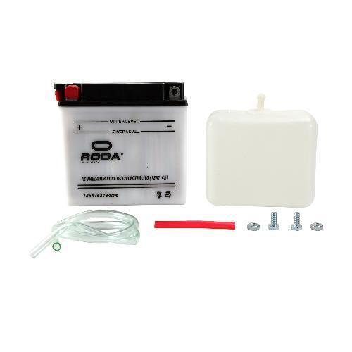 ACUMULADOR RODA DC C/ELECTROLITO (12N7A-3A) 12V 7A Bateria pila