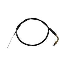 Cable/chicote de acelerador tipo simple. Con curva superior. Largo del cable XXXX y largo de chicote XXXX