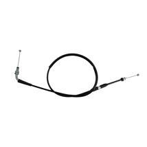Cable/chicote de acelerador tipo simple. Con curva superior. Largo del cable XXXX y largo de chicote XXXX