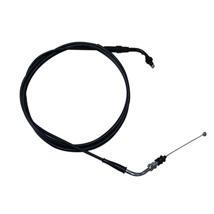Cable/chicote de acelerador tipo simple. Con curva superior y curva inferior. Largo del cable XXXX y largo de chicote XXXX