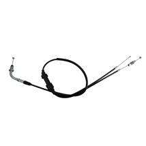 Cable/chicote de acelerador tipo doble. Con curva superior. Largo del cable XXXX y largo de chicote XXXX
