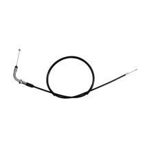 Cable/chicote de acelerador tipo simple. Con curva superior. Largo del cable XXXX y largo de chicote XXXX