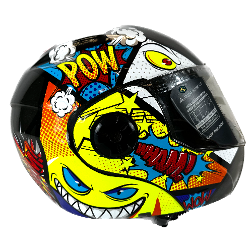 CASCO GHIRA GH-KIDS GRAFICO COMIC ABATIBLE