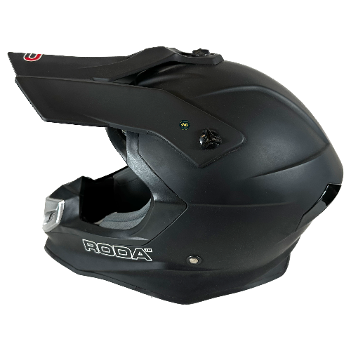 [K0-1006] CASCO RODA TORNADO NEGRO MATE L CROSS