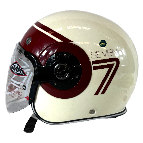 CASCO SMK EL DORADO JET BLANCO SIETE GL130 XL ABIERTO