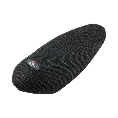 [D0-1007] Cubre asiento tipo malla. Color negro, tamaño mediano