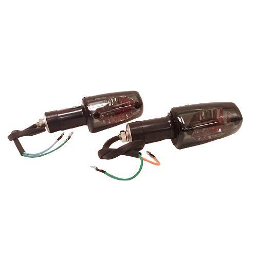 [G1-1066] Direccional/intermitente derecha e izquierda juego/par/set tipo bulbo color humo 12V 10W