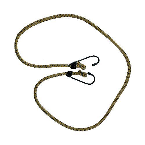 Lazo sujetador tirante elastico, color amarillo/negro, 1100 mm, marca roda