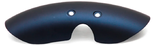 [E3-1062] Lodera/salpicadera delantera, material plastico, color azul mate