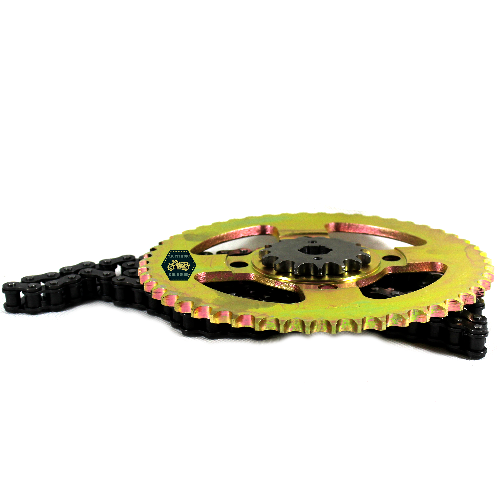 Kit Set Arrastre Juego Completo ENGRANE 50 X 15 CADENA 428H X 130