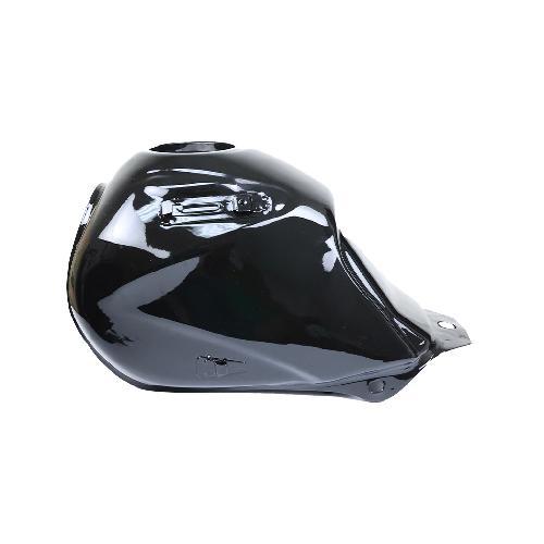 Deposito/tanque de combustible/gasolina, color negro gloss, material metal, XX litros