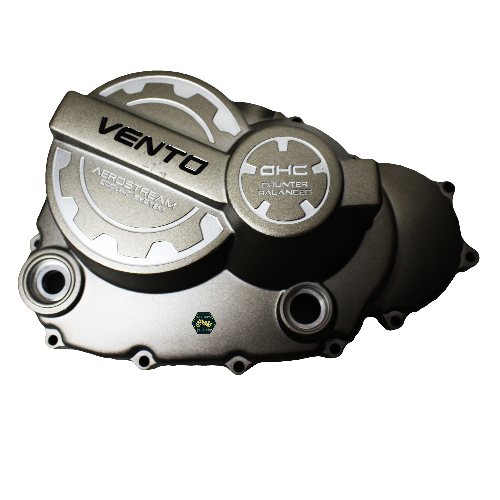 [J3-1026] Cubierta/tapa de clutch/motor derecha. Color dorado