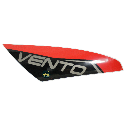 [I8-1051] Sticker central Der Cubierta decorativa Tanque Rojo