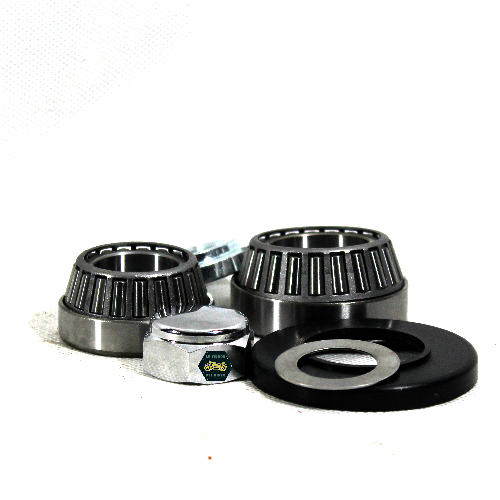 Tazas De Dirección Kit Set Juego Incluye 2 Tazas 2 Baleros 1 Cubrepolvo y tuercas De Yugo