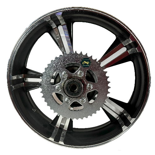 RIN TRASERO Aspas Sólido 6 Birlos Con Sprocket