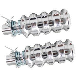 [POP-077PL] POSAPIES TRASEROS RISK PLATA ALUMINIO