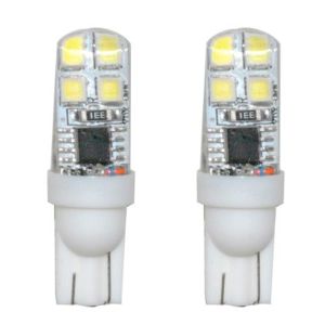 [FOC-017] FOCO DE PELLIZCO CON ESTROBO LED BLANCO 12 Vcc