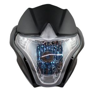 [FAR-055NE] FARO C/BISEL NEGRO 12 V cc