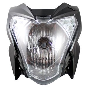 [FAR-068NE] FARO C/BISEL NEGRO 12 Vcc