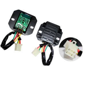 [REG-SAE-01A] REGULADOR 4 PUNTAS TRANSPARENTE 12 Vcc