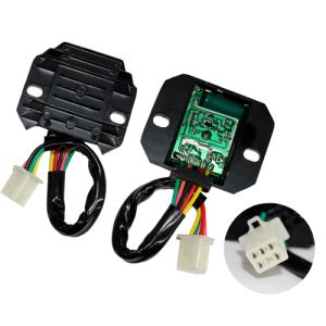 [REG-CGM-01A] REGULADOR 5 PUNTAS TRANSPARENTE 12 Vcc