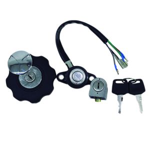 [SWI-060] SWITCH INTERRUPTOR DE ENCENDIDO TAPON DE GASOLINA Y SEGURO DE ASIENTO 12 Vcc C/JUEGO DE LLAVES