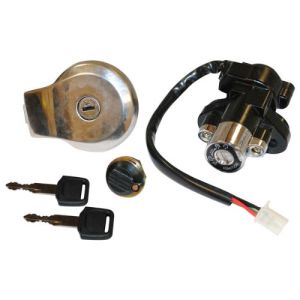 [SWI-040] SWITCH INTERRUPTOR DE ENCENDIDO C/JUEGO DE LLAVES TAPON DE GASOLINA 12 Vcc